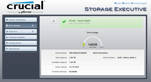 Crucial Storage Executive does not detect my SSD