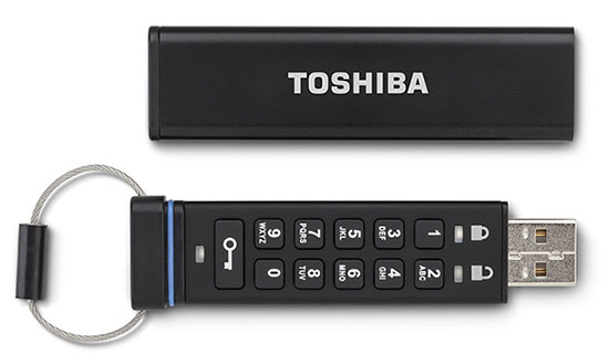 Toshiba dévoile une clé usb ultra sécurisée pour les entreprises