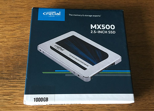 Nouvel article sur Bhmag : test du SSD Crucial MX500 en version 1
