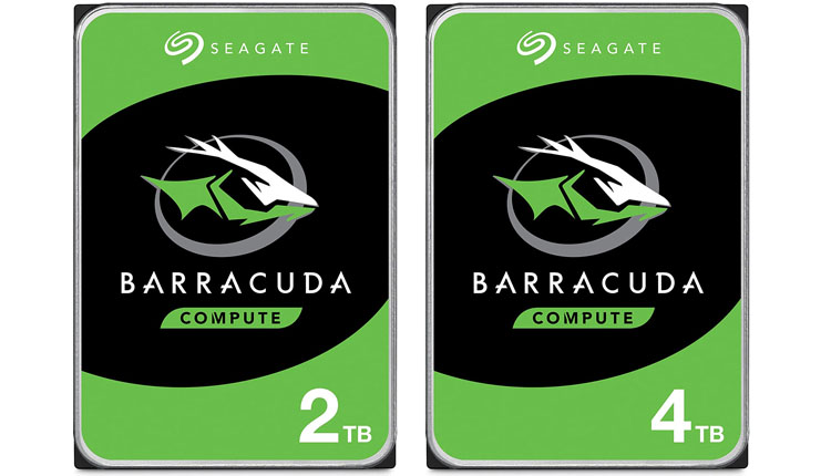 Bon Plan : Seagate Barracuda 2 To (53€) et 4 To (87€)