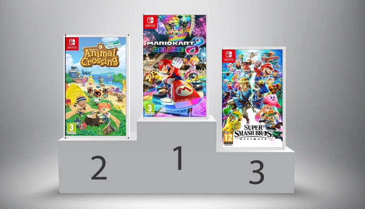 Top des meilleurs jeux sur Nintendo Switch