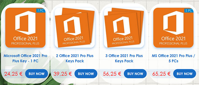 Comment acheter une clé de produit Office 2021 à vie pour 13€ ? Obtenez une  licence Windows moins chère chez Godeal24 !