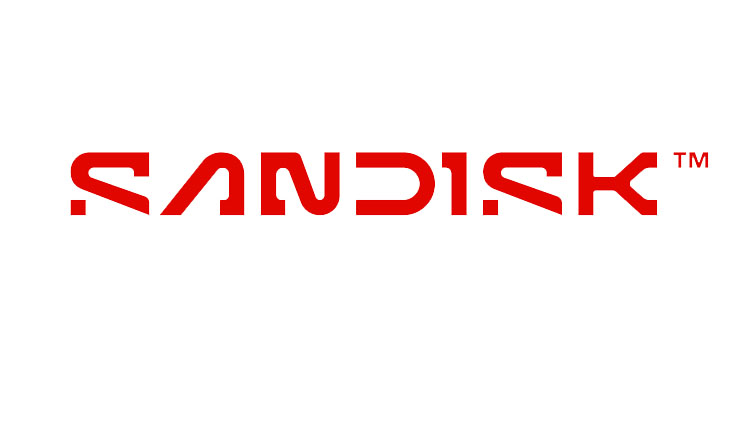 En 2025 SanDisk arborera un nouveau logo