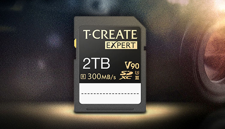 Team Group lance une carte mémoire SDXC T-Create Expert de 2 To