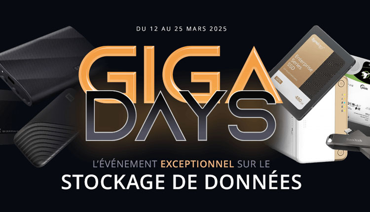 Bon Plan : le stockage est à l’honneur durant les Giga Days de Macway !